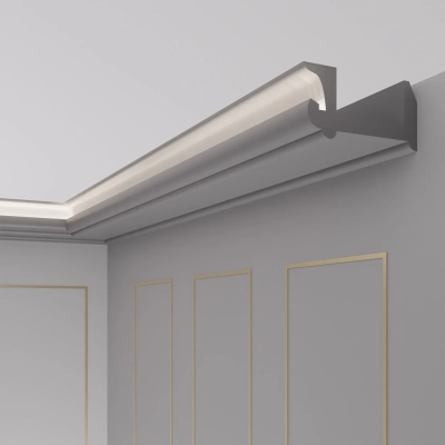 Stuckleiste für indirekte Beleuchtung Deckenleisten LED Licht OL-17